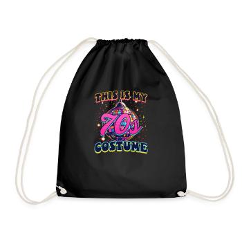 C’est mon costume des années 70 - Sac de sport léger - noir - Devant