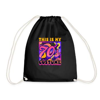 C’est mon costume des années 70 - Sac de sport léger - noir - Devant