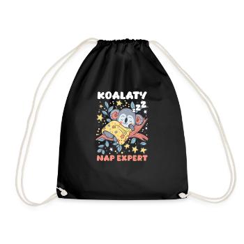 Koala Koalaty Nap Expert - Drawstring Bag - black - Front