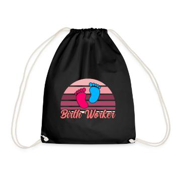 LD Work Obstetrician Obstetrician Gift - Sac de sport léger - noir - Devant