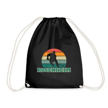 Rosenheim, my city! - Drawstring Bag - black - Front