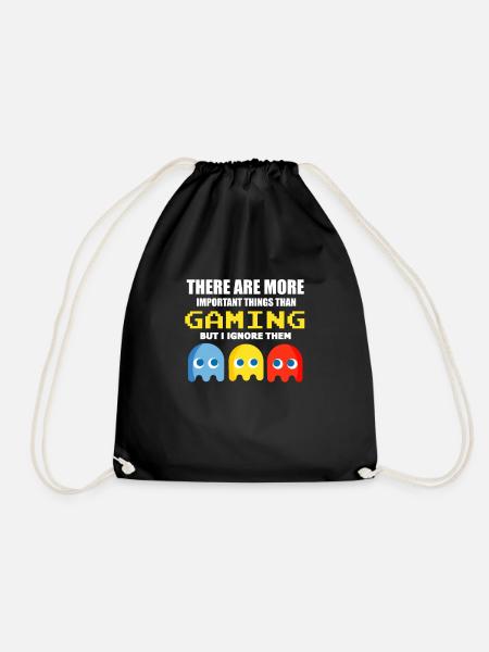 Gaming - Turnbeutel - Schwarz