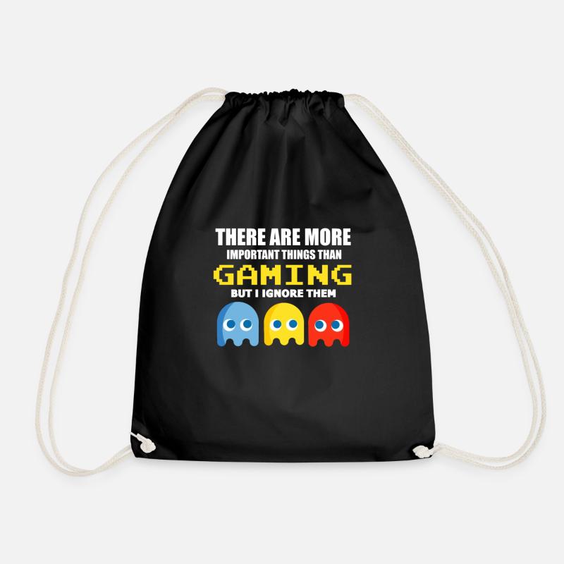Gaming - Turnbeutel - Schwarz