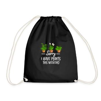 Plante - Sac de sport léger - noir - Devant