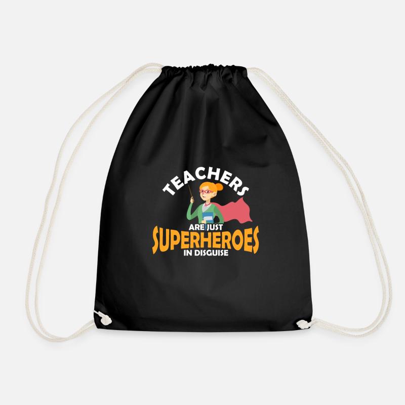 Lehrerin - Turnbeutel - Schwarz