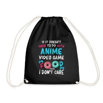 Anime - Sac de sport léger - noir - Devant