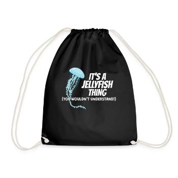 Il’s A Jellyfish Thing Méduse Méduse - Sac de sport léger - noir - Devant