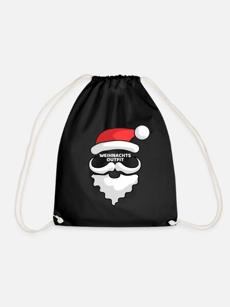 WEIHNACHTSOUTFIT - Turnbeutel - Schwarz