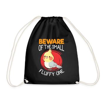Nymphens perruque ondulatoire - Sac de sport léger - noir - Devant