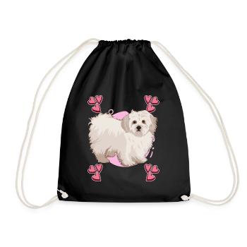 Malteser Heart Design - Sac de sport léger - noir - Devant