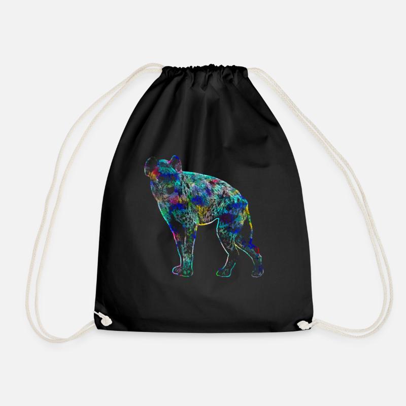 Hyène - Sac de sport léger - noir