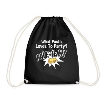 Noodles Noodle Lover Ravioli Cadeau - Sac de sport léger - noir - Devant