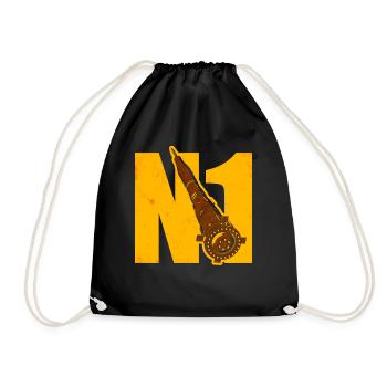N1 Missile Soviet Union - Drawstring Bag - black - Front
