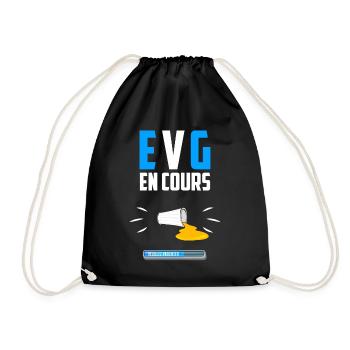 EVG en cours - Marié - Sac de sport léger - noir - Devant
