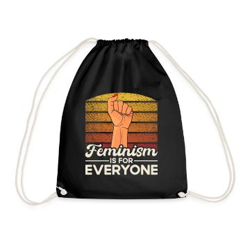 Women's Rights Feminist Empowerment - Drawstring Bag - black - Front