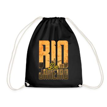 Rio de Janeiro - Turnbeutel - Schwarz - Vorne