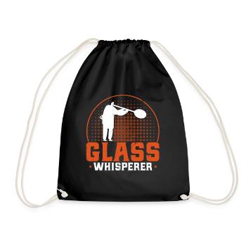 Souffleurs de verre Souffleurs de verre Souffleurs de verre Cadeau - Sac de sport léger - noir - Devant