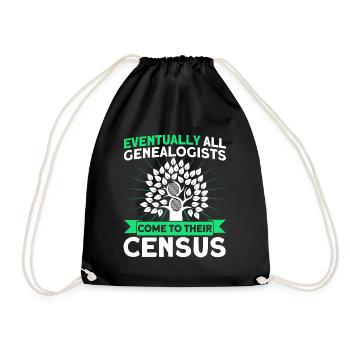 Généalogie Généalogie généalogique Gesche - Sac de sport léger - noir - Devant