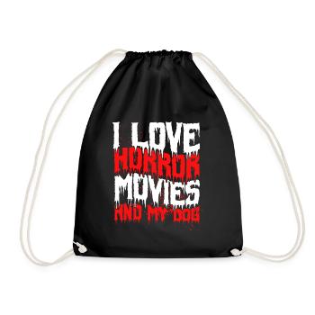 film d’horreur film d’horreur film d’horreur cadeau - Sac de sport léger - noir - Devant