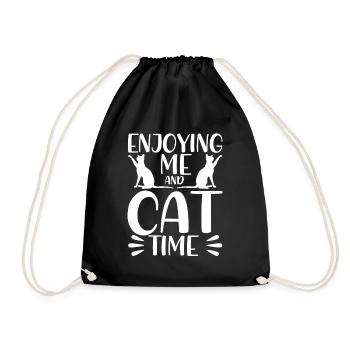 Chat parents chats dictons chat cadeau - Sac de sport léger - noir - Devant