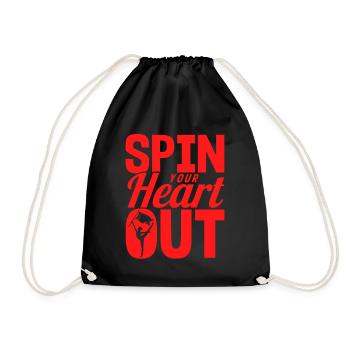 Turn Your Heart Out Flagguard Gift - Sac de sport léger - noir - Devant