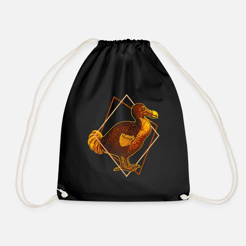 Dodo - Un oiseau disparu incapable de voler - Sac de sport léger - noir