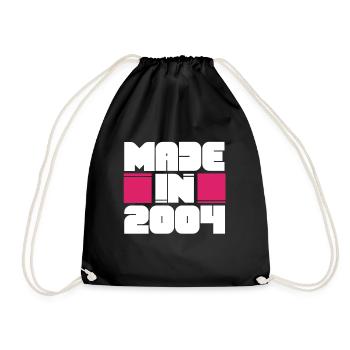 Fabriqué en 2004 Awesome Retro Birthday Vintage Born - Sac de sport léger - noir - Devant