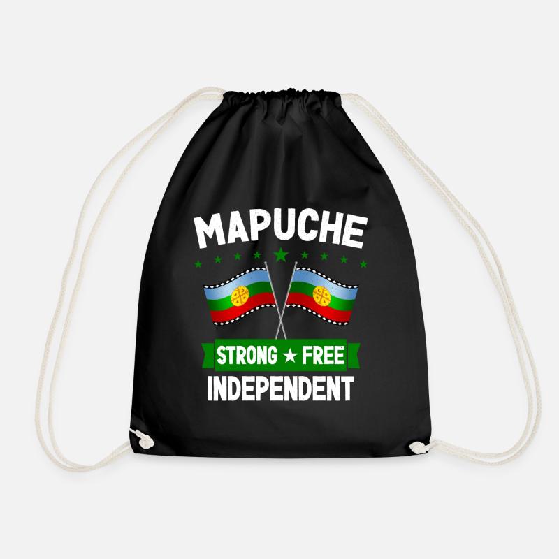 Mapuche - Turnbeutel - Schwarz