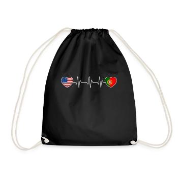 Portugal - Sac de sport léger - noir - Devant