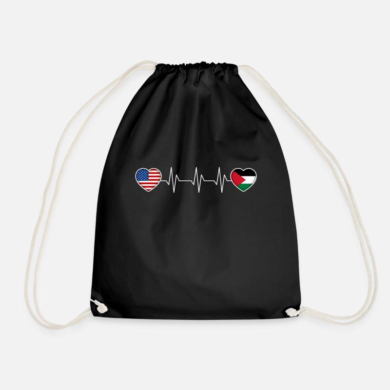 Palestine - Sac de sport léger - noir