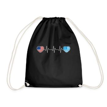 South Cameroon - Drawstring Bag - black - Front