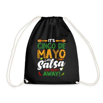 Cinco De Mayo 5 De Mayo Viva Mexico Cadeau - Sac de sport léger - noir - Devant