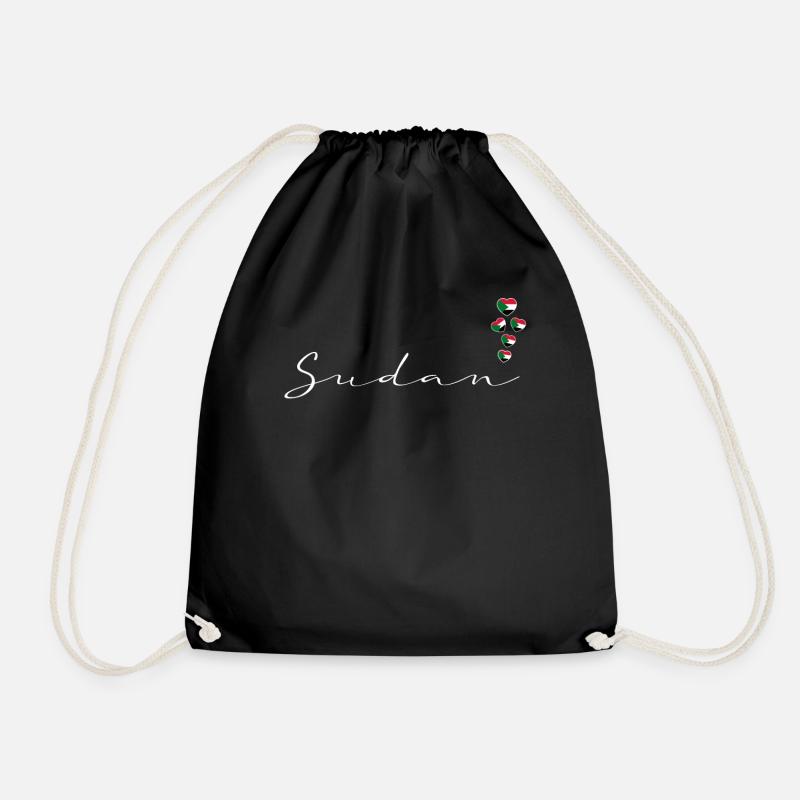 Sudan - Turnbeutel - Schwarz