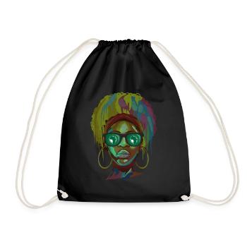 Union africaine - Sac de sport léger - noir - Devant
