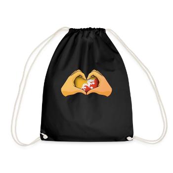 Bhoutan - Sac de sport léger - noir - Devant