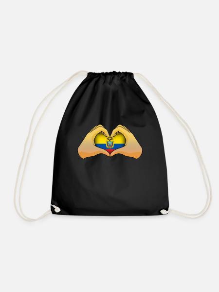 Équateur - Sac de sport léger - noir