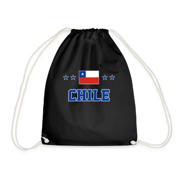 Chile - Turnbeutel - Schwarz - Vorne