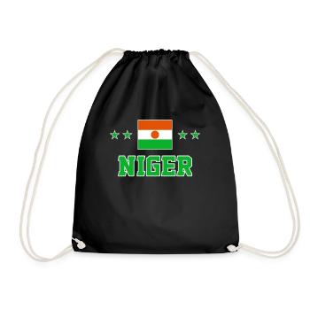 Nouvelle-Zélande - Sac de sport léger - noir - Devant