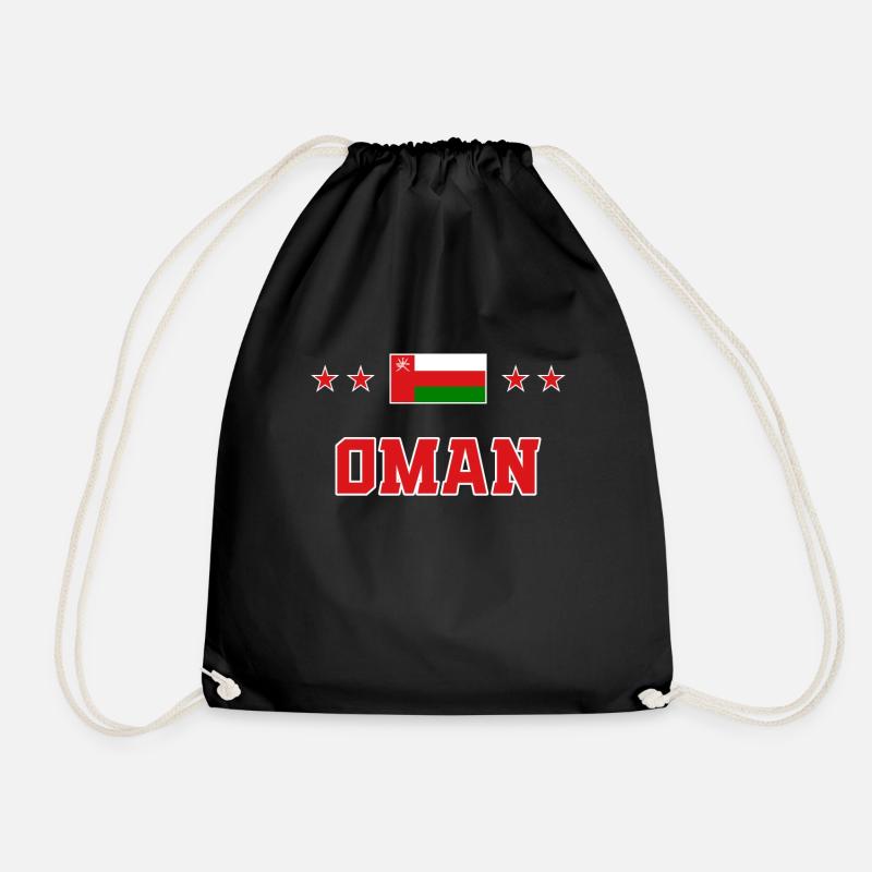 Oman - Turnbeutel - Schwarz