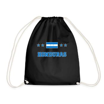 Honduras - Drawstring Bag - black - Front