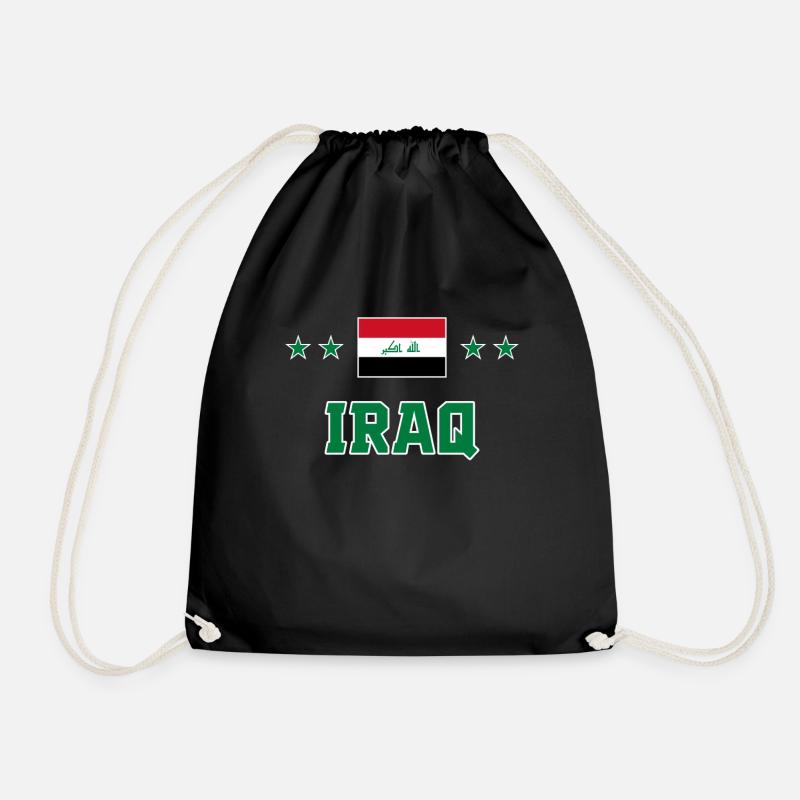 Irak - Turnbeutel - Schwarz