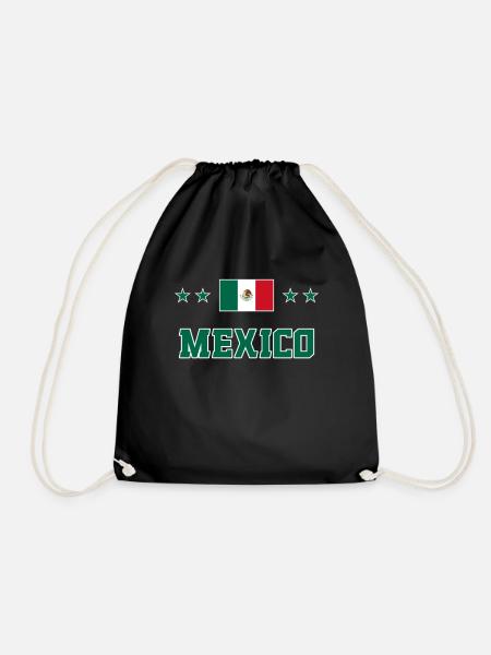 Mexiko - Turnbeutel - Schwarz