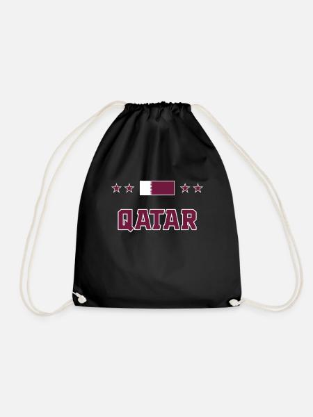 Katar - Turnbeutel - Schwarz