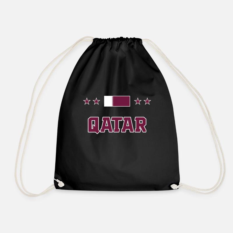 Katar - Turnbeutel - Schwarz