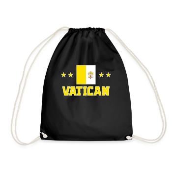 Vatican - Sac de sport léger - noir - Devant