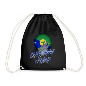Christmas Island - Drawstring Bag - black - Front