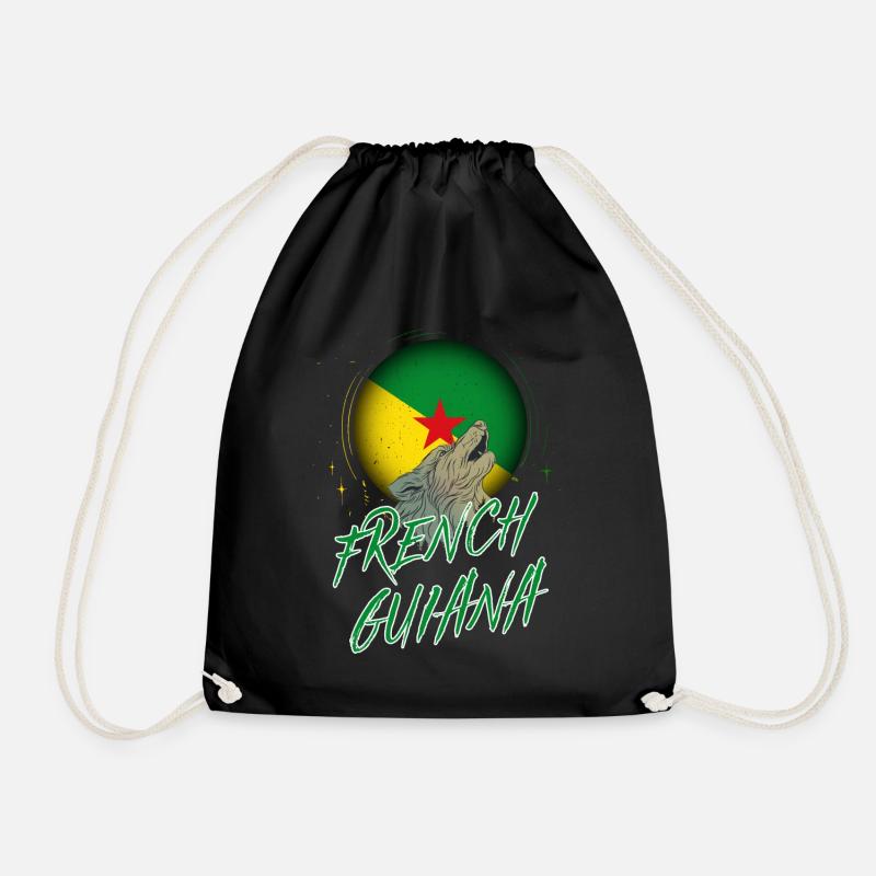 Guyane française - Sac de sport léger - noir