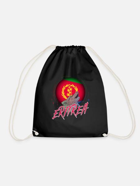 Erythrée - Sac de sport léger - noir