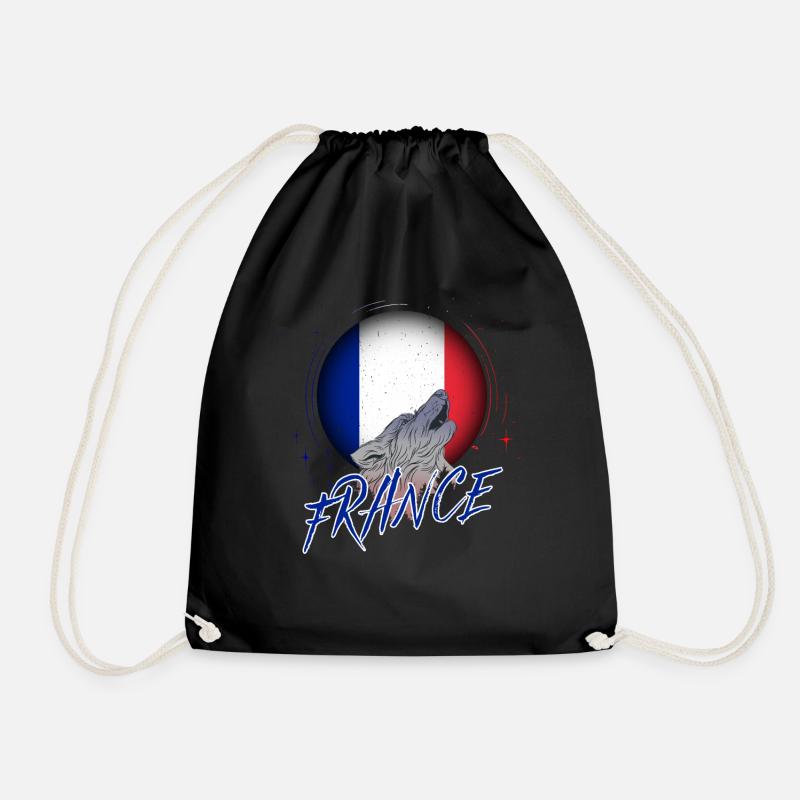 France - Sac de sport léger - noir