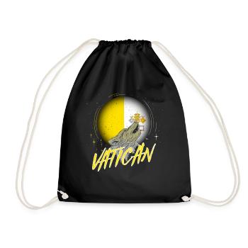 Vatican - Sac de sport léger - noir - Devant